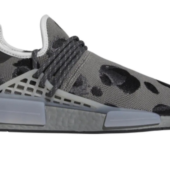 adidas Originals NMD Human Race x Pharrell Animal Print Sz  Ash Black ID1531 - Picture 6 of 11
